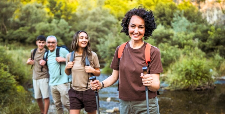 Kurz instruktora nordic walkingu